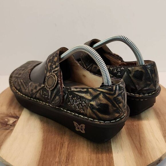 Alegria Poker Face Women's Mary Jane Clogs Leather Comfort Shoes Womens size US - Picture 5 of 9